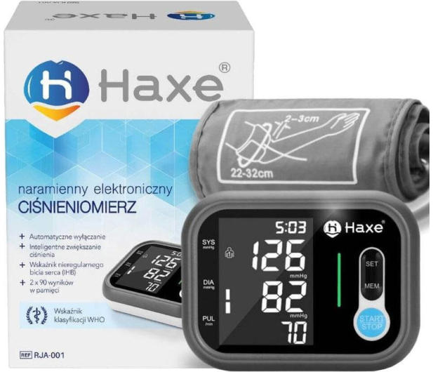Haxe Ciśnieniomierz RJA-001 - 1477436 - zdjęcie